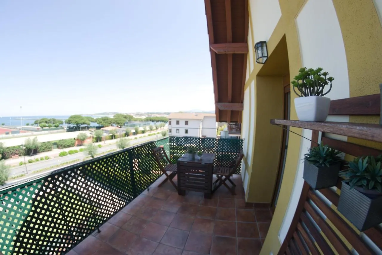 Appartement Apartamento 1ª Linea Con Vistas Al Mar Hondarribia - Villa Aldekai
